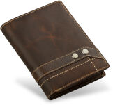 Klasická velmi prostorná kožená pánská peněženka - 2