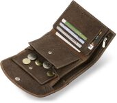 100% kůže - velká dámská peněženka - psaníčko s reliéfem - hadí kůže - 5