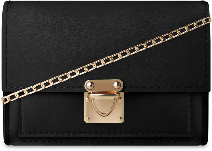 Klasická dámská mátová kabelka malá jednoduchá listonoška s klopou a kapsičkou