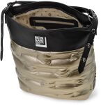 Prošívaná prošívaná taška monnari dámská měkká metalická taška shopper sportovní taška - 4