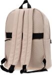 Peterson elegantní dámský batoh velký městský sportovní školní prošívaný - béžový - 3