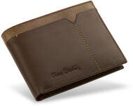 Pánská kožená peněženka pierre cardin v krabičce černá - hnědá - 2