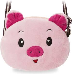 Měkkoučká módní kabelka pro děti série zoo pig