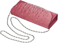 Večerní saténová spojka dámské kabelky a tašky přes rameno - 3