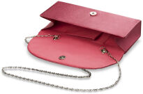 Večerní saténová spojka dámské kabelky a tašky přes rameno - 4