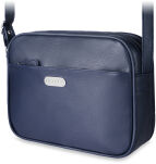 Klasická dámská kabelka objemná listonoška dvoukomorová univerzální taška přes rameno - 7