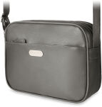 Klasická dámská kabelka objemná listonoška dvoukomorová univerzální taška přes rameno - 9