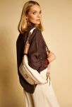 Elegantní dámská crossbody kabelka / ledvinka Monnari s pouzdrem – béžová - 4