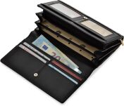 Monnari elegantní dámská peněženka se vzorem krokodýlí kůže - červená - 2