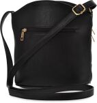 Victoria&co prostorná městská crossbody dámská kabelka s kapsami na zip přes rameno - černá - 3
