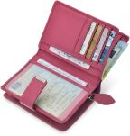 Praktická dámská peněženka - růžová - 5