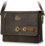 Pánská kožená aktovka vintage Caballo - německá kvalita - 2