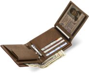 Horizontální pánská peněženka pierre cardin přírodní kůže - 6