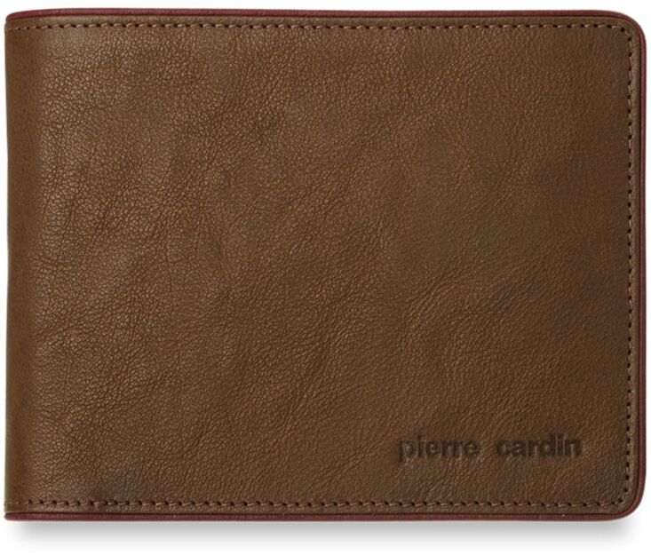 Horizontální pánská peněženka pierre cardin přírodní kůže