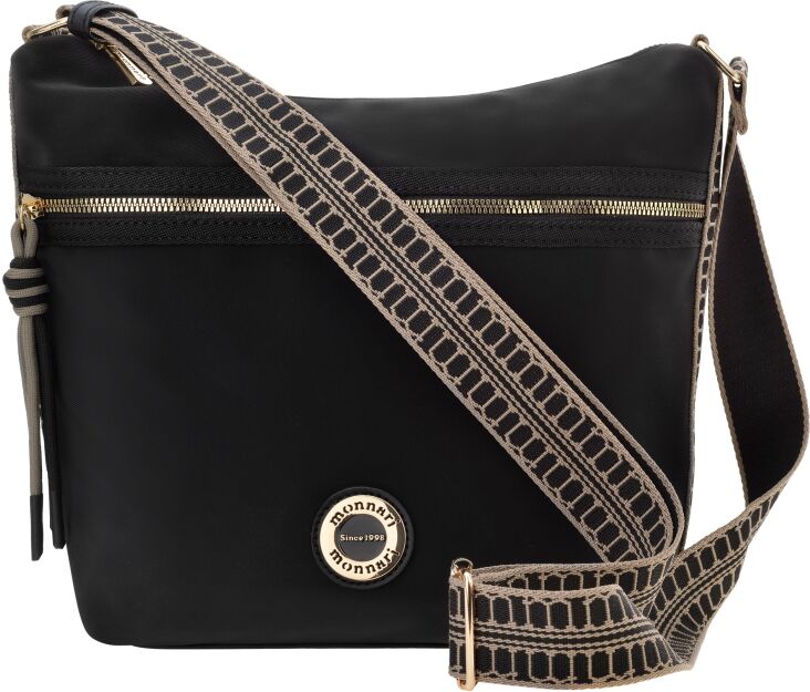 Dámská taška z kolekce Active Monnari listonoška sportovní kabelka - černá