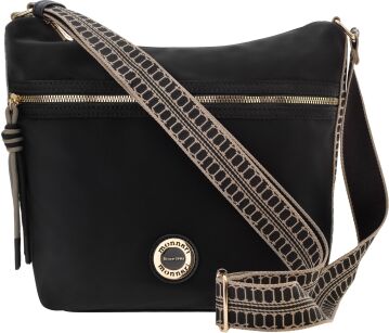 Dámská taška z kolekce Active Monnari listonoška sportovní kabelka - černá