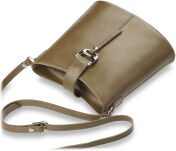 Dámská kabelka listonoška z přírodní kůže různé barvy - 13