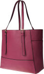 Prostorná dámská shopper kabelka elegantní taška na zip – žlutá - 2