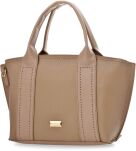 Monnari Premium Collection dámská kabelka na každý den kufříková shopper tote bag - béžová - 2