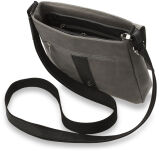 Kožená pánská crossbody taška s klopou značka BALEINE - hnědá - 5