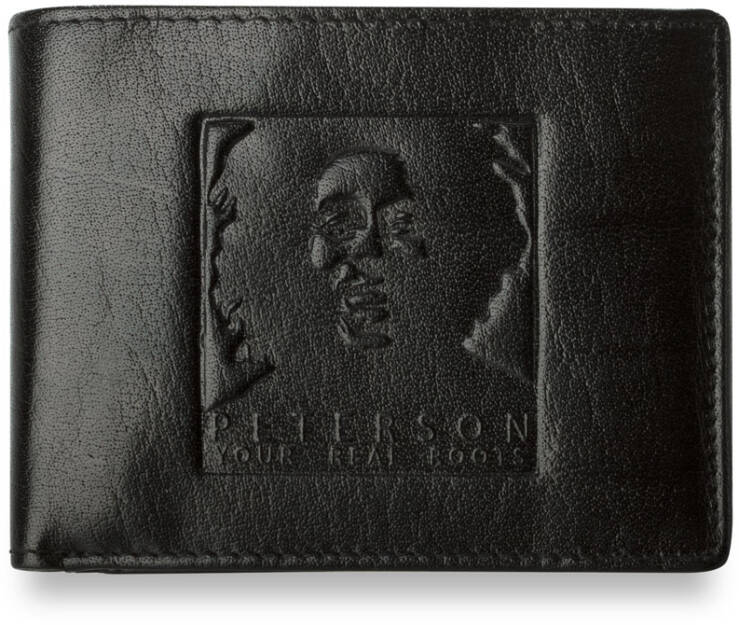 Pánská peněženka z přírodní kůže, peterson černá