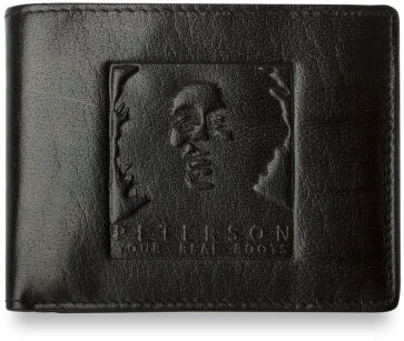 Pánská peněženka z přírodní kůže, PETERSON - černá