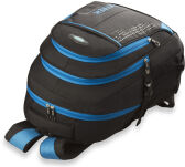 Pánský batoh do školy na výlet bag street černá - žlutá - 4