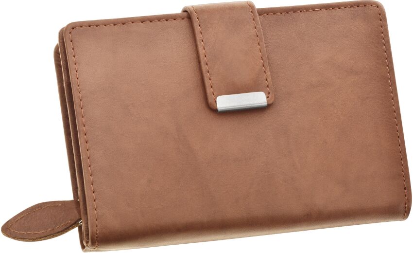 Dámská šikovná peněženka na mince - béžová