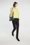 Monnari kabelka na popruhu listonoška malá klasická městská crossbody - černá - 5