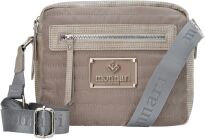 Monnari jednokomorová dámská měkká prošívaná kabelka crossbody - šedá - 3