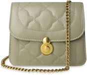 Dámská kabelka retro listonoška kufřík s klopou ve stylu vintage - 3