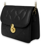 Dámská kabelka retro listonoška kufřík s klopou ve stylu vintage - 6