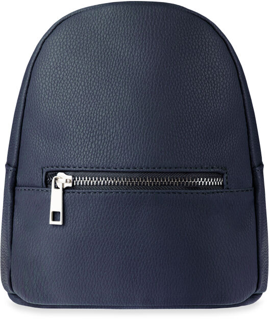 Klasický baťůžek dámský malý šikovný batoj městský s kapskou na zip
