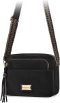 Dámská crossbody kabelka Monnari přes rameno listonoška - černá - 4