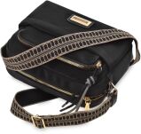 Dámská crossbody kabelka Monnari přes rameno listonoška - černá - 3