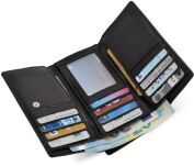 Lakovaná dámska peněženka Monnari peněženka na zip - černá - 2