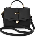 Dámská kabelka kufřík aktovka do ruki i na rameno - 4