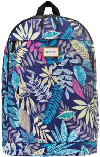 Rovicky školní městský výletní batoh pro mládež - vzorovaný - tmavomodrý