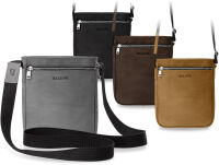 Pánská kapsička na rameno baleine styl retro camel - 7