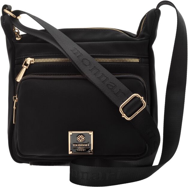 Praktická dámská kabelka Monnari crossbody sportovní taška - černá