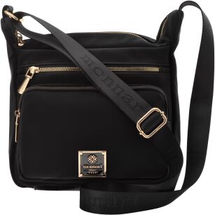 Praktická dámská kabelka Monnari crossbody sportovní taška - černá