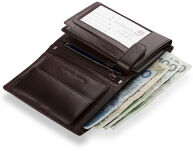 Kožená pánská peněženka a-art hnědá - 4