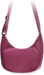 Dámská kabelka pošťácká crossbody lehká taška na rameno každodenní - fialová - 3