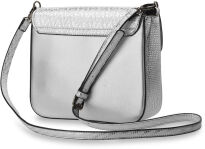 Vkusná dámská kabelka značky monnari s klopou se zdobením černá - 3