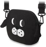 Plátěná kabelka 3d listonoška pro mládež ve tvaru pejska - růžová - 2