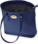 Klasická kabelka dámská na rameno shopper taška nákupní na zip s ozdobným zapínáním - 12