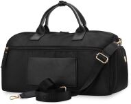 Monnari pohodlná sportovní taška do tělocvičny velká víkendová taška příruční zavazadlo - černá - 3