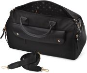 Monnari pohodlná sportovní taška do tělocvičny velká víkendová taška příruční zavazadlo - černá - 4