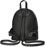 Elegancki elegantní batoh dámský klasický malý batůžek městský s dekorativním zapínáním - 18