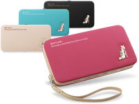 Elegantní peněženka psaníčko pouzdro bota botka zdobená béžová - 5